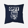 Consume And Obey-none removable cover w insert throw pillow-Jonathan Grimm Art