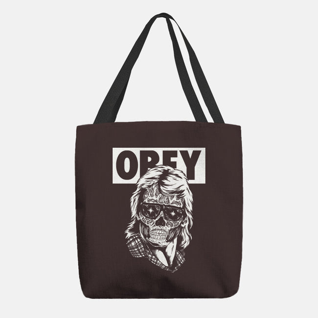 Consume And Obey-none basic tote-Jonathan Grimm Art