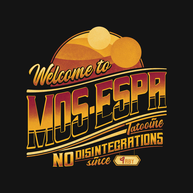 Welcome To Mos Espa-none matte poster-teesgeex