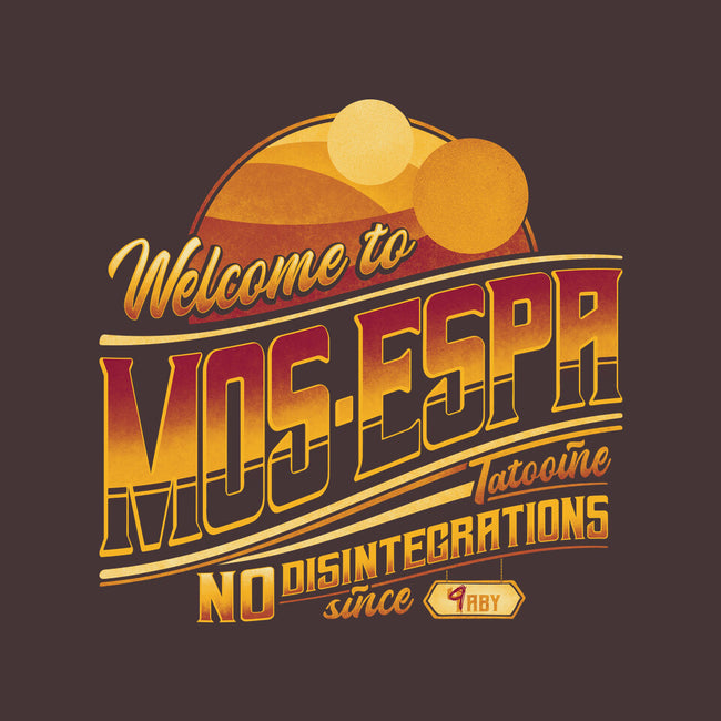 Welcome To Mos Espa-none stretched canvas-teesgeex