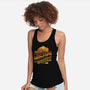 Welcome To Mos Espa-womens racerback tank-teesgeex