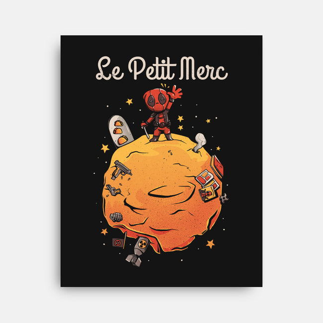 Le Petit Merc-none stretched canvas-eduely