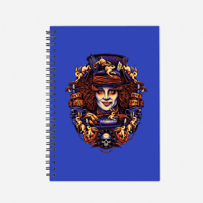 Mad For Hats-none dot grid notebook-glitchygorilla