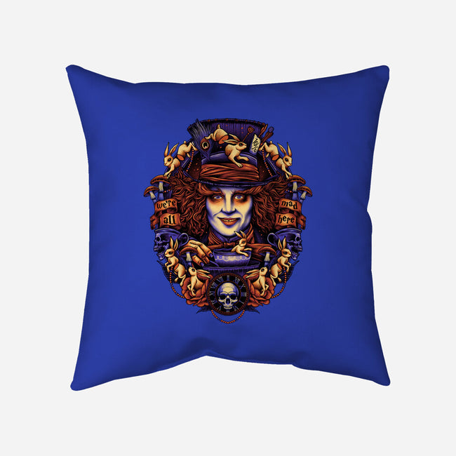 Mad For Hats-none removable cover w insert throw pillow-glitchygorilla