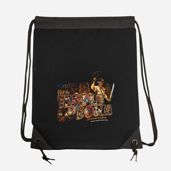 Visit Pankot Place-none drawstring bag-goodidearyan