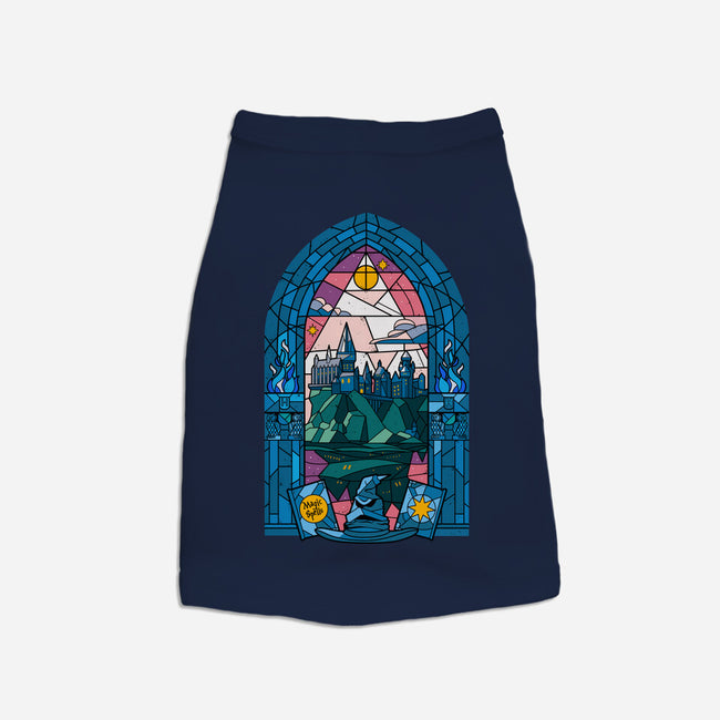 Stained Glass Castle-cat basic pet tank-daobiwan