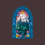 Stained Glass Castle-womens basic tee-daobiwan