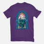 Stained Glass Castle-mens premium tee-daobiwan