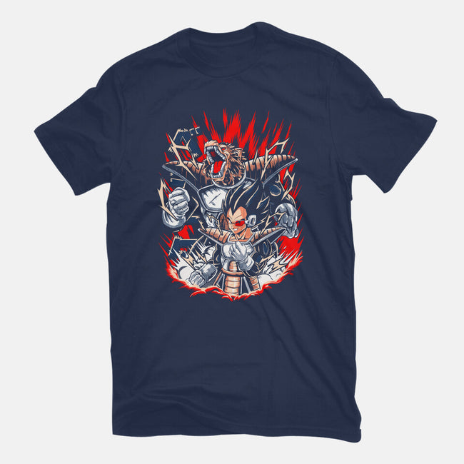 The Prince Of Saiyans-youth basic tee-Knegosfield