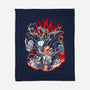 The Prince Of Saiyans-none fleece blanket-Knegosfield