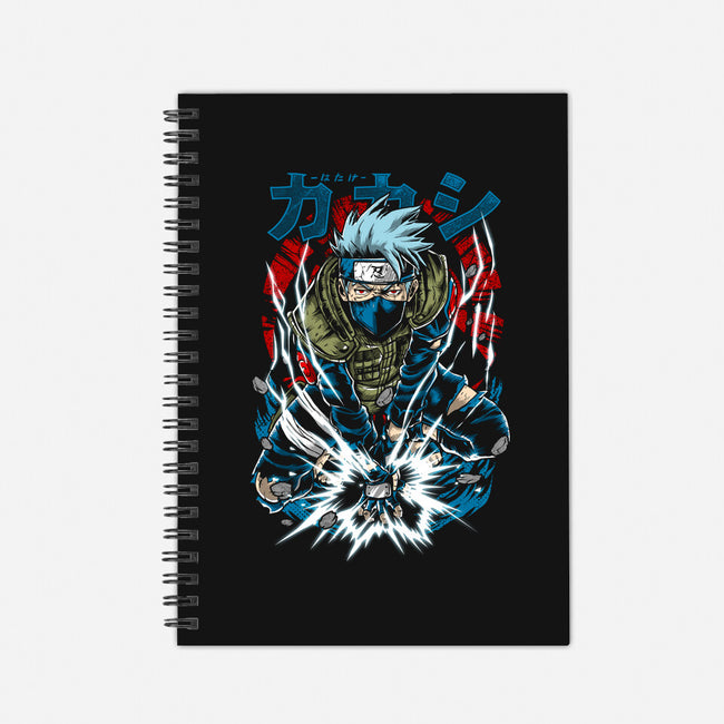 The Power Of Kakashi-none dot grid notebook-Knegosfield