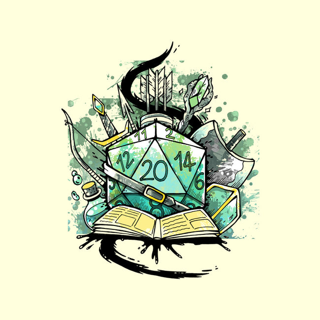 Dice Sketch-none removable cover w insert throw pillow-Vallina84