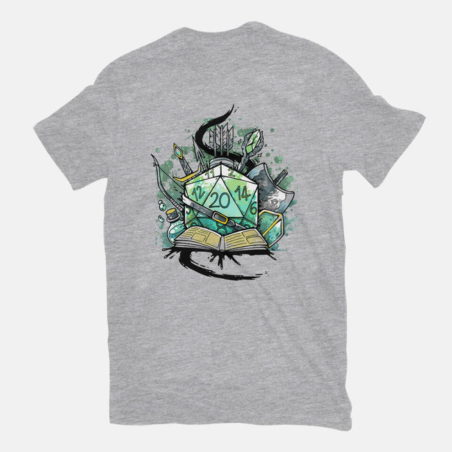 Dice Sketch-unisex basic tee-Vallina84