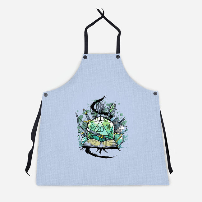 Dice Sketch-unisex kitchen apron-Vallina84