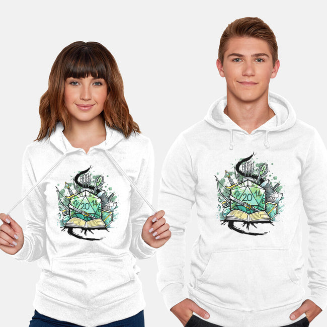Dice Sketch-unisex pullover sweatshirt-Vallina84