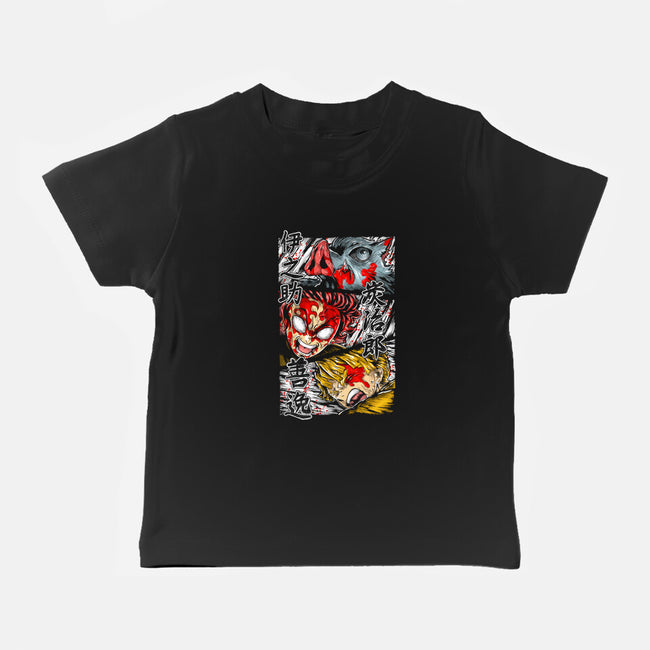 The Great Battle Begins-baby basic tee-Knegosfield