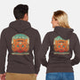 Catnip Experience-unisex zip-up sweatshirt-zawitees