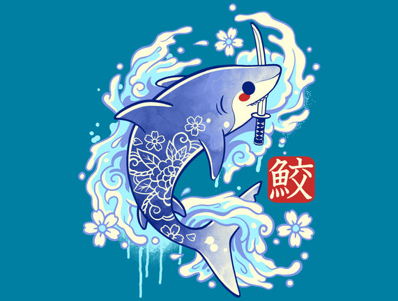 Japanese Shark Kawaii