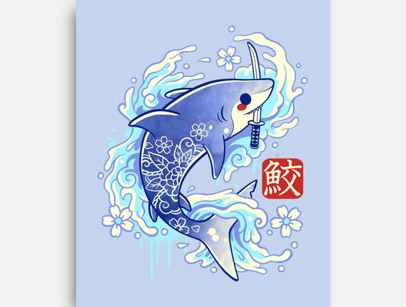 Japanese Shark Kawaii