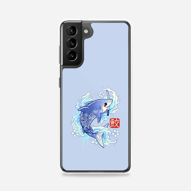 Japanese Shark Kawaii-samsung snap phone case-NemiMakeit