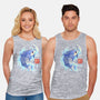 Japanese Shark Kawaii-unisex basic tank-NemiMakeit