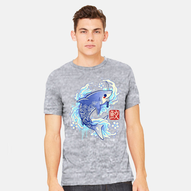 Japanese Shark Kawaii-mens heavyweight tee-NemiMakeit