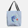 Japanese Shark Kawaii-none basic tote-NemiMakeit