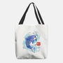 Japanese Shark Kawaii-none basic tote-NemiMakeit