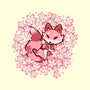 Cherry Blossom Fox-unisex basic tank-TechraNova