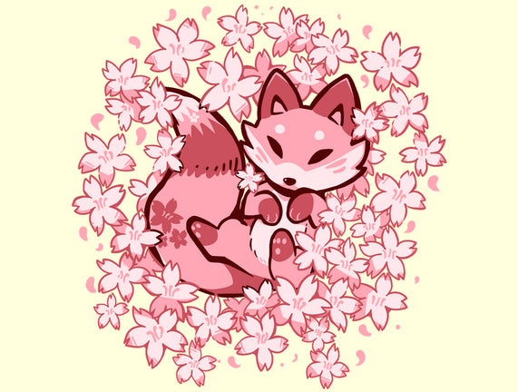 Cherry Blossom Fox