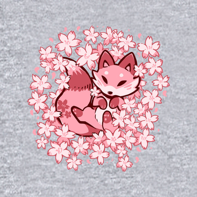 Cherry Blossom Fox-mens premium tee-TechraNova