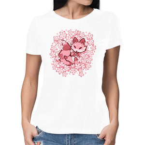 Cherry Blossom Fox