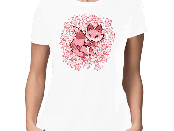 Cherry Blossom Fox