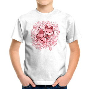 Cherry Blossom Fox