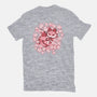 Cherry Blossom Fox-womens basic tee-TechraNova
