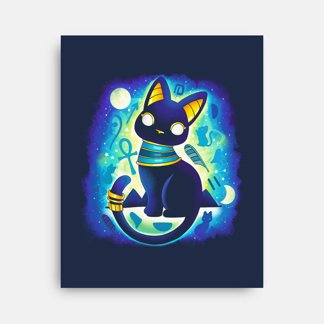 Bastet-none stretched canvas-Vallina84