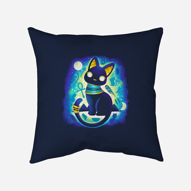 Bastet-none removable cover w insert throw pillow-Vallina84