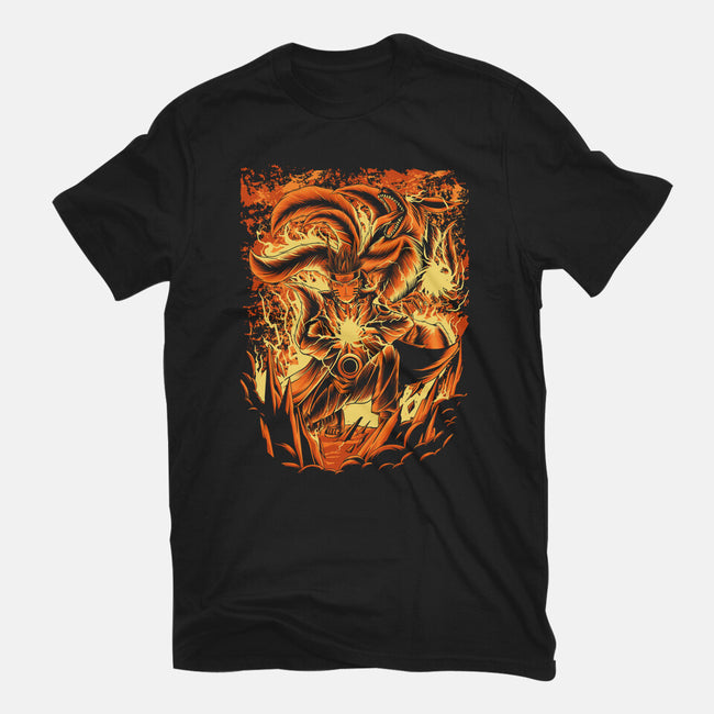Hokage's Power-mens heavyweight tee-alanside