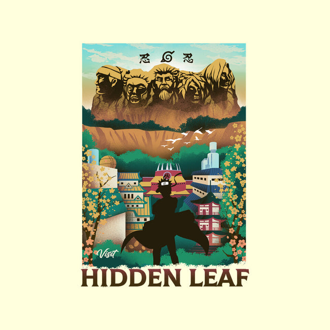 Visit The Hidden Leaf-none dot grid notebook-dandingeroz