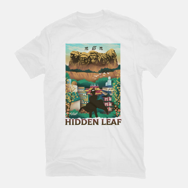 Visit The Hidden Leaf-mens heavyweight tee-dandingeroz