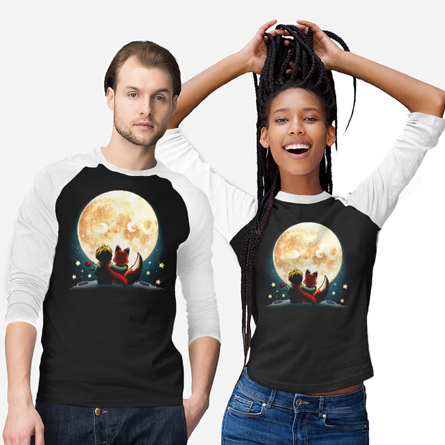 Prince Moon-unisex baseball tee-Vallina84