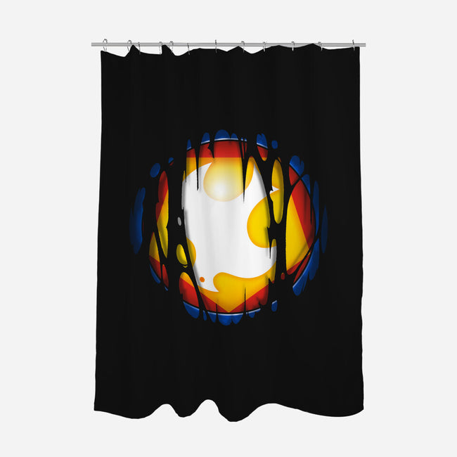 Peace Armor-none polyester shower curtain-Getsousa!