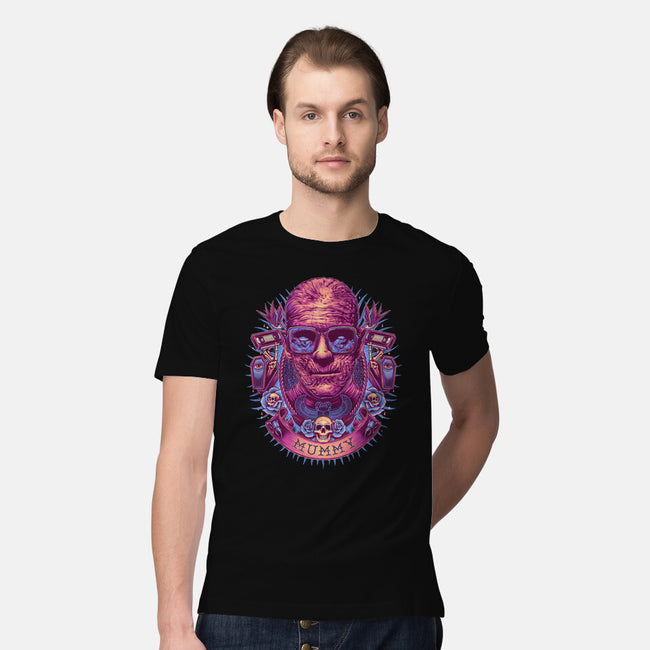 Colorful Mummy-mens premium tee-glitchygorilla