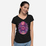 Colorful Mummy-womens v-neck tee-glitchygorilla