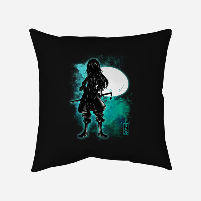 Cosmic Slime-none removable cover w insert throw pillow-fanfreak1