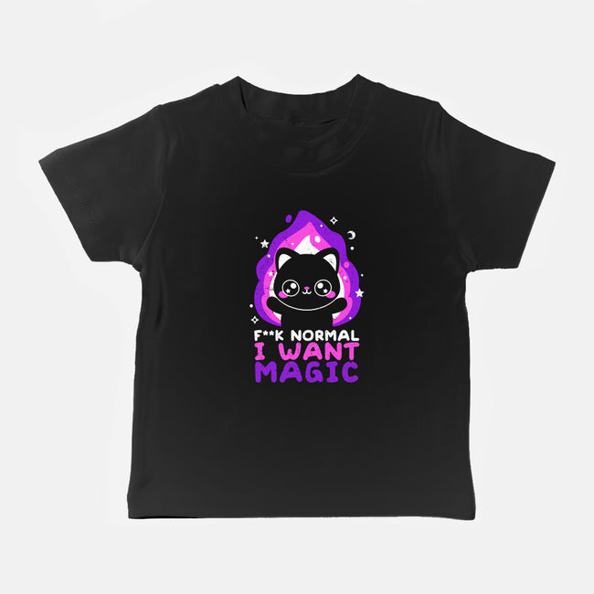 I Want Magic-baby basic tee-NemiMakeit