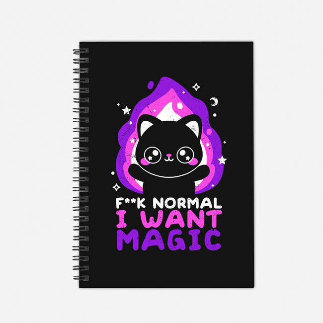 I Want Magic-none dot grid notebook-NemiMakeit