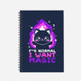I Want Magic-none dot grid notebook-NemiMakeit