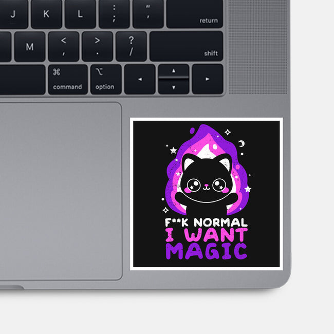 I Want Magic-none glossy sticker-NemiMakeit