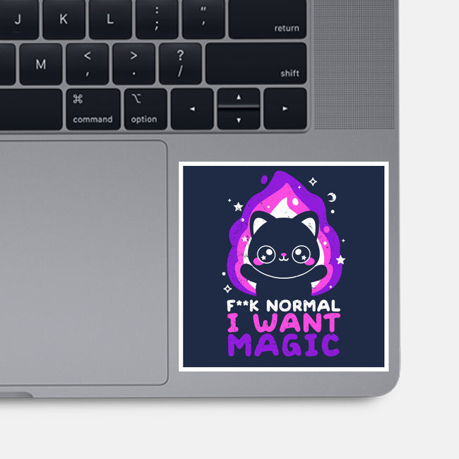 I Want Magic-none glossy sticker-NemiMakeit